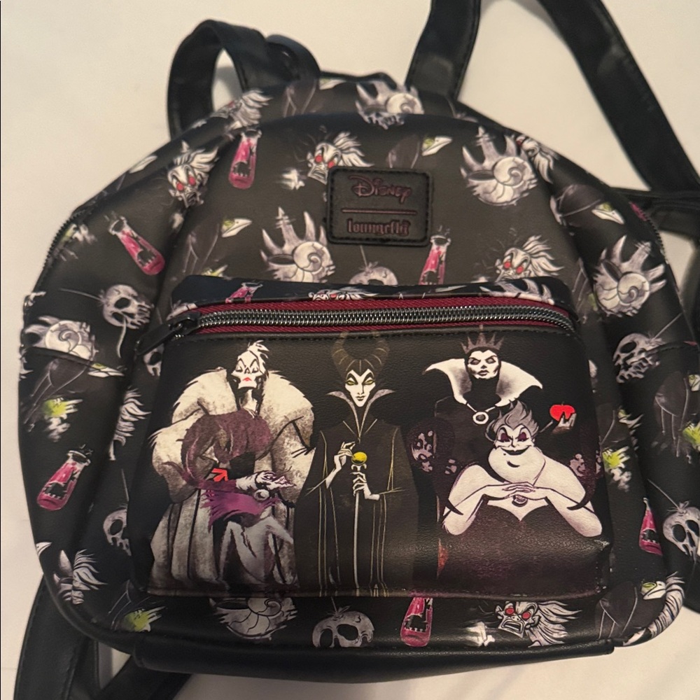 Disney Villains Black Backpack